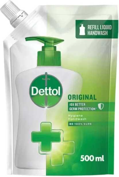 Dettol Original Hygiene Hand Wash Pouch For  Men & Women