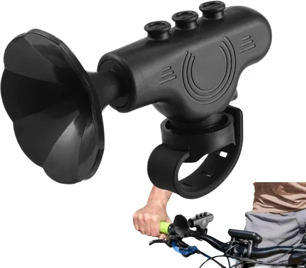 Loznron Electric Bike Horn Clip-on Handle Bar