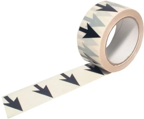 Arrows Pipeline Identification Tape 50mm x 33m 120 cm Single Sided Tape