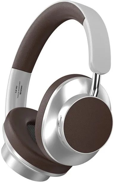 Solala Bluetooth Headphones, Retro Leather Headphones Wireless Bluetooth Sports Mobile Headset Blue…
