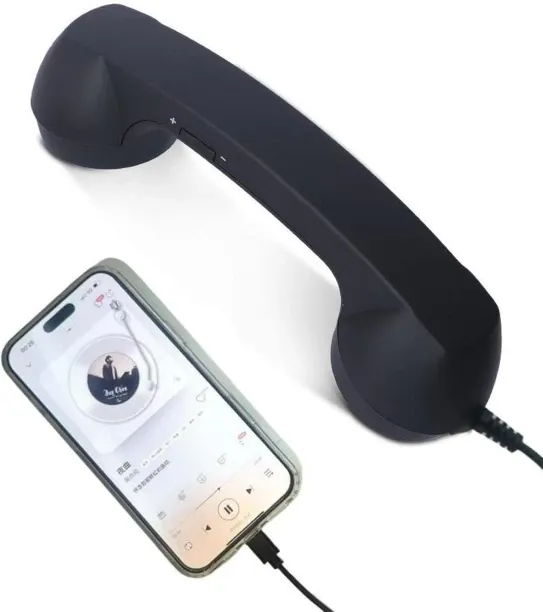 LEMON Retro Phone Handset for Type-C Devices Wired Headset