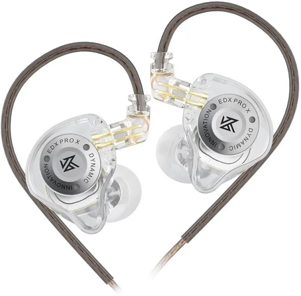 KZ EDX Pro X Clear With Mic Wired Headset