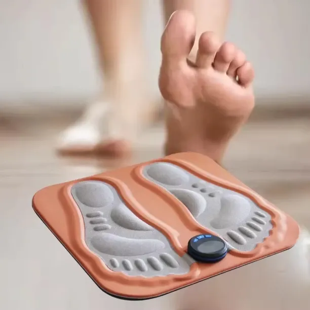 Fantasy Town 3D Foot Massage Pad EMS Smart Household Portable Foot Massage Pad Blood Circulation Re…