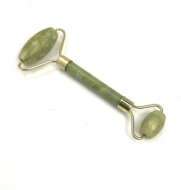 Jade Double Wheel Jade Roller Massage
