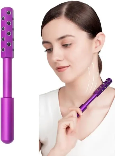 gaoshang Facial Roller - Facial Massage Beauty Roller, Facial Massage Roller for Women, Portable 7.…