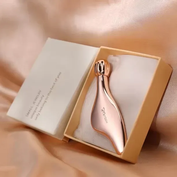 Fantasy Town Dolphin Eye Cream Massage Roller | 2-in-1 Face Lifting & Gua Sha Tool