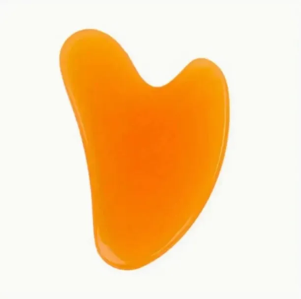 Granty Premium Guasha Massage Scraper Tool (Orange Heart Plate)