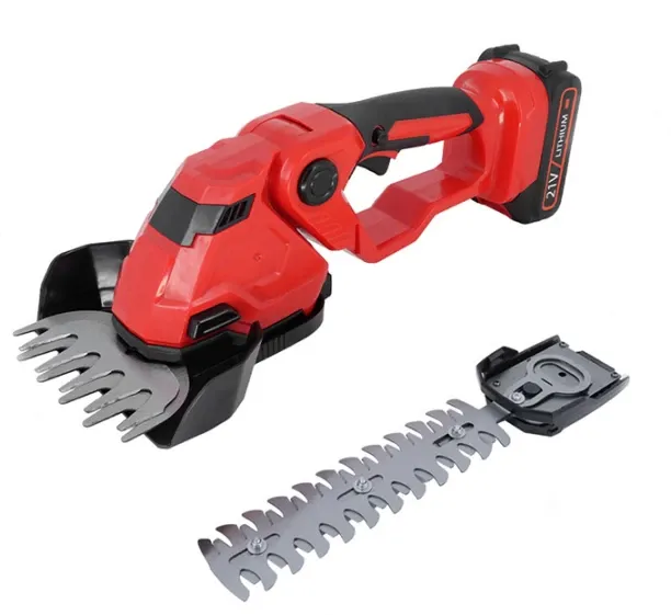 Morx 1V Cordless Hedge Trimmer & Grass Shears 2-in-1 Handheld Shrub Trimmer Hedge Shear