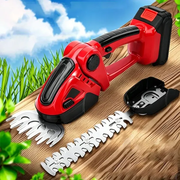 Solala Electric hedge shears, electric hedge shears, cordless pruning shears, lawn mowers, green be…