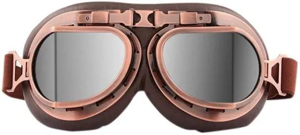 MAX 2020 Retro Goggles Motorcycle Helmet Goggles Motocross Cruiser Off-Road Eyewear Goggles Skating…