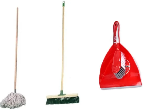 comprehensive cleaning set 3 piece set Home  Broom, Mop Set, Dustpan