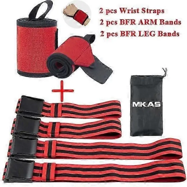 Huanix 2 kg Fitness Gym Equipment Training Bfr Occlusion Bands Bodybuilding Weightlifting Arm Leg M…