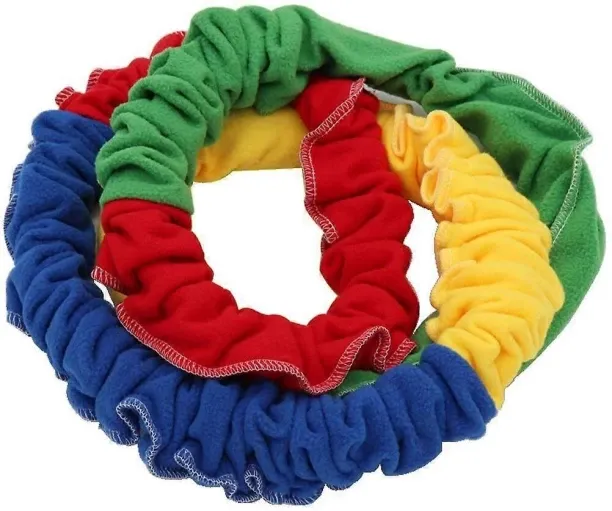 Huanix 2 kg Elastic Cooperative Stretchy Band Dynamic Movement Exercise Band Kids Outdoor Activity …