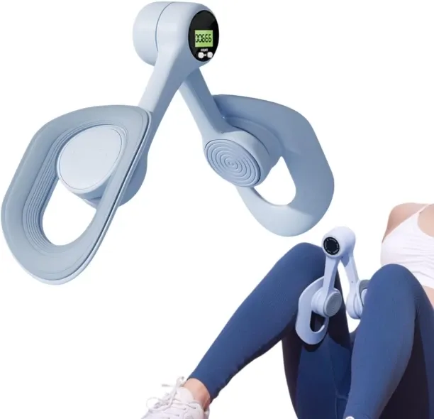Moucles 100 kg Pelvic Floor Trainer for Women, Inner Thigh Muscle Master Exercise Devices with Coun…