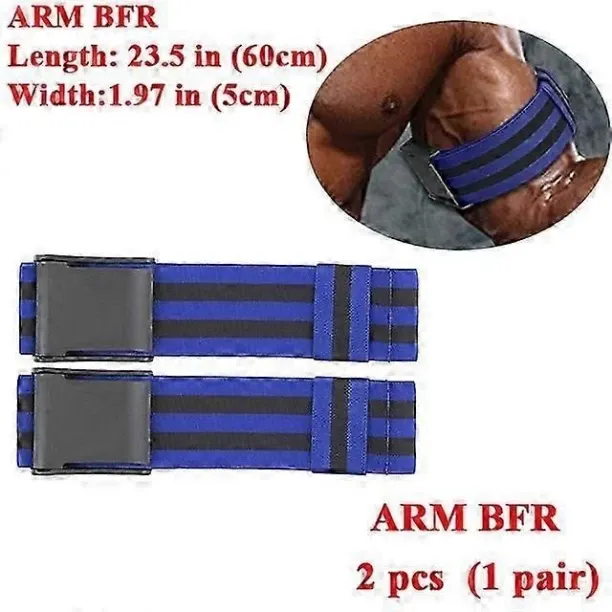 Huanix 2 kg Fitness Gym Equipment Training Bfr Occlusion Bands Bodybuilding Weightlifting Arm Leg M…