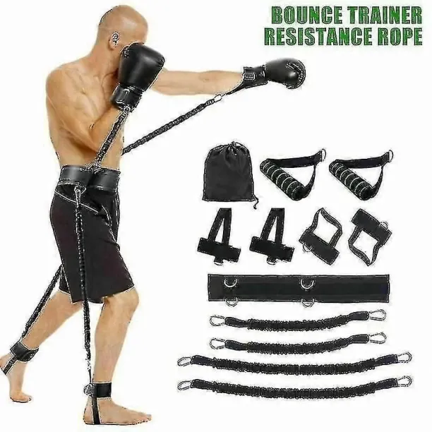Huanix 2 kg Boxing Thai Gym Strength Training Equipment Sports Fitness Resistance Bands Set Home Gy…