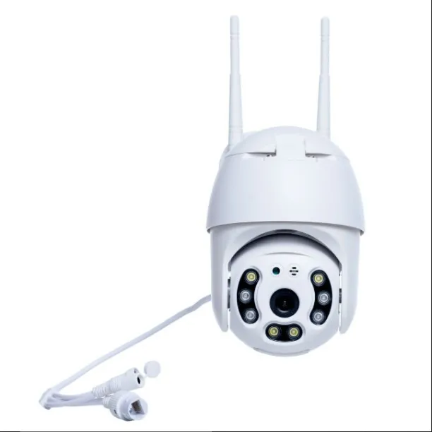 Security 1080 Indoor & Outdoor Security Camera with Remote Pan & Tilt, Night Vision and Wi-Fi Conne…