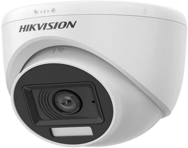 HIKVISION 2Mp 3.6mm Turret Dome Indoor Security Camera with Analog Connectivity