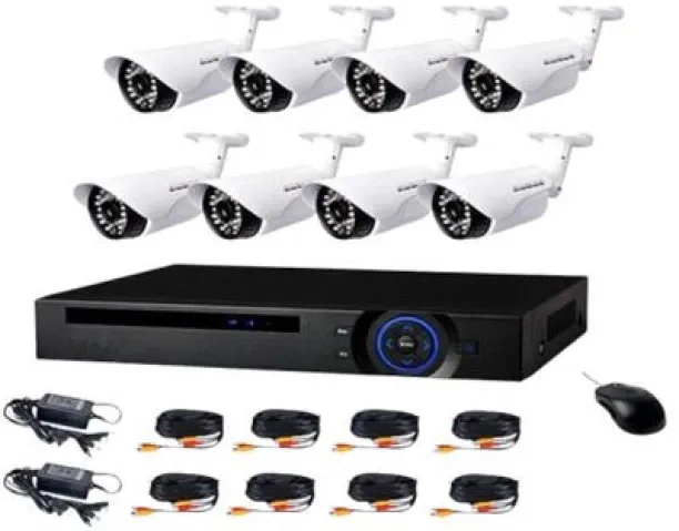 Zzztrade 1080p HD Indoor & Outdoor Security Camera with Night Vision and Wi-Fi Connectivity