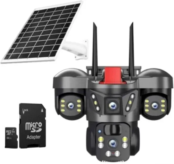 PSM 4K Indoor & Outdoor Security Camera with Night Vision and IP Connectivity