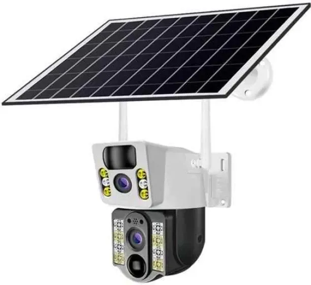 Security 1080 Indoor & Outdoor Security Camera with Remote Pan & Tilt, Night Vision and Wi-Fi Conne…
