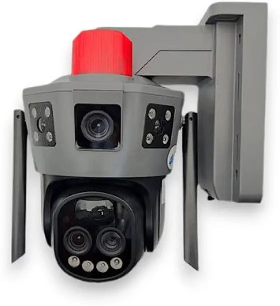 fancystuff 1080p HD Indoor & Outdoor Security Camera with Night Vision and Wi-Fi Connectivity
