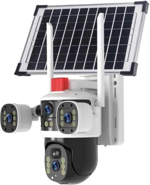 Zzztrade 1080p HD Outdoor Security Camera with Night Vision and Wi-Fi Connectivity