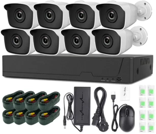 CCTV Camera HD Indoor & Outdoor Security Camera with Night Vision and Wi-Fi Connectivity
