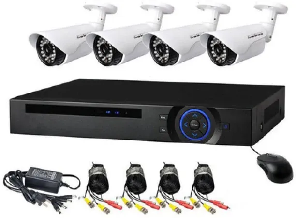 fancystuff 1080p HD Indoor & Outdoor Security Camera with Night Vision and Wi-Fi Connectivity