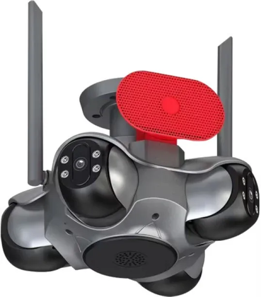 fancystuff 1080p HD Indoor & Outdoor Security Camera with Night Vision and Wi-Fi Connectivity