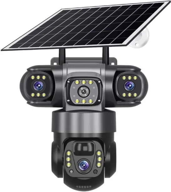 Solar Security 0 Indoor & Outdoor Security Camera with Night Vision and Mi Home app Connectivity