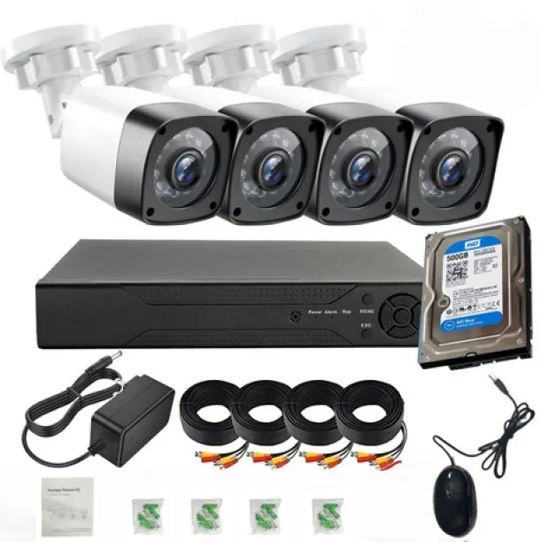 fancystuff 1080p HD Indoor & Outdoor Security Camera with Night Vision and Wi-Fi Connectivity