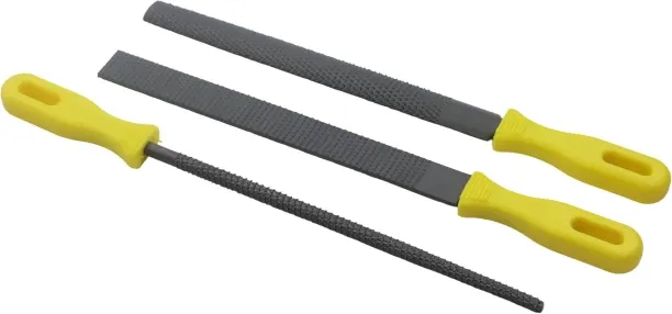 Generic 3 Piece 8-Inch Wood File Set with Carry Bag, Wood Rasp AY001-547 Double Sided Hoof Rasp File