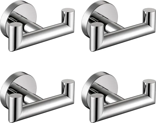 Banglii Towel Hooks For Bathrooms, Brushed Nickel Towel Hook For Kitchen Bathroom, SUS304 Stainless…