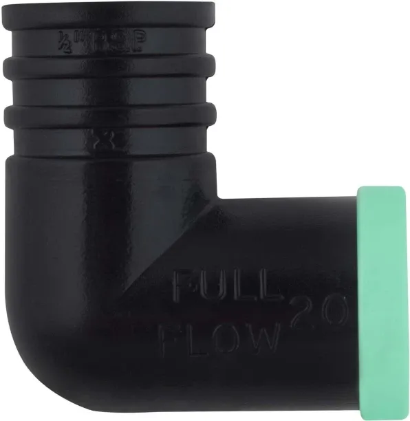 Ideal Gardenware Full Flow Female Combi Elbow 20mmx1/2" Hose Connector