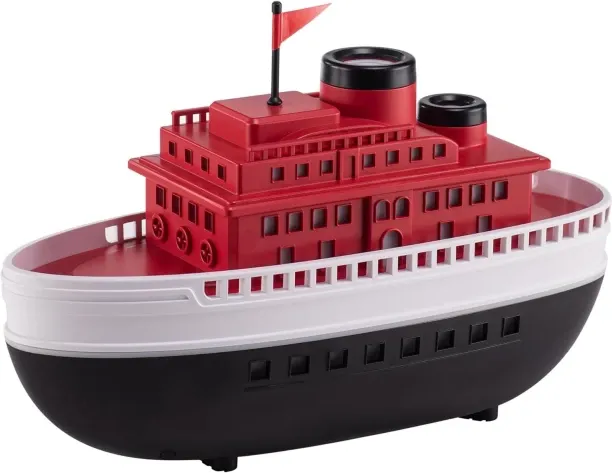gaoshang Room 300ML Cartoon Model Boat Aroma Essential Oil Diffuser and Cool Mist Dual Hole Marine …