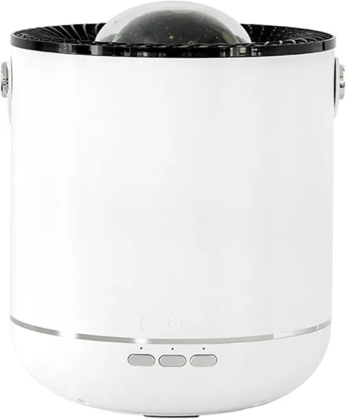 LIUHUI Room Aromatherapy Humidifier with LED Night Light, Multi-Function 360-Degree Projection, Ult…