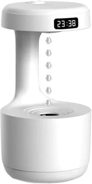 Fariedl Room Anti Humidifier，Powered Mist Humidifier with Night Light and LED Clock Display Humidif…