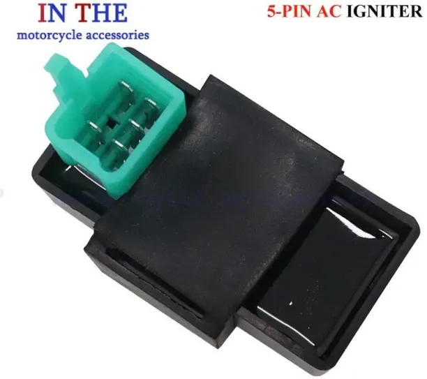 Huanix 5pin AC,Unrestricted Ignition DC/AC CDI For 2 Stroke 50cc 70cc 90cc 110cc 125cc Scooter Mope…