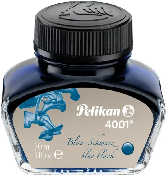 Pelikan 4001 Black Twin Pack Ink Bottle