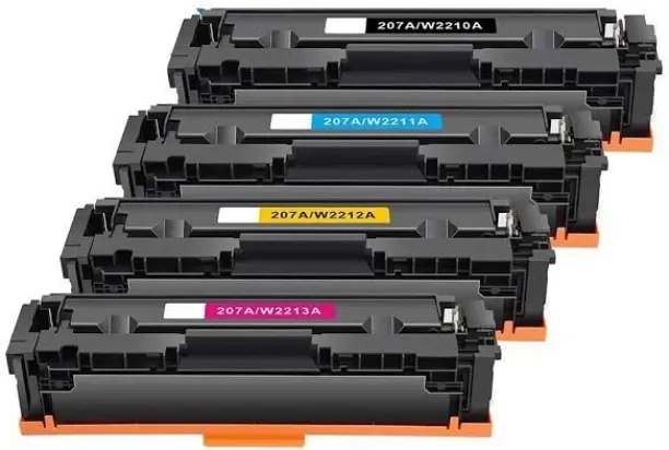 Cartridges Generic HP 207A Black and Tri Colour Combo Pack Ink Toner