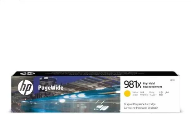 HP PageWide Yellow Ink Cartridge