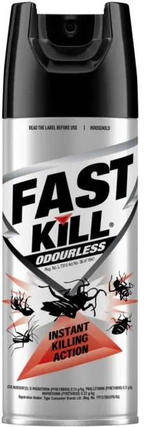 Fastkill Odourless Instant Killing Action Aerosol
