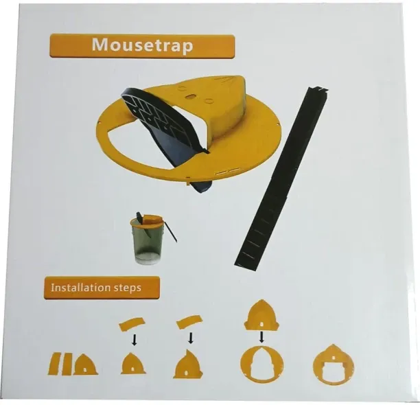 Ailon Mouse and Rat Bucket Trap with Auto Reset Bait