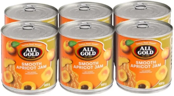 All Gold Smooth Apricot Jam 900 g