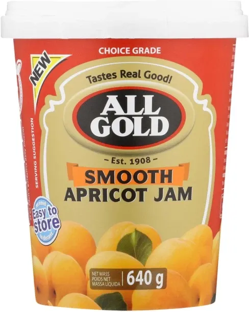 All Gold Jam Smooth Apricot 640 g