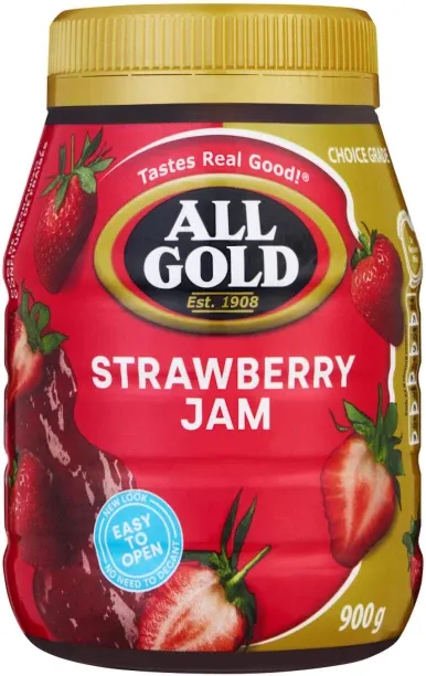 All Gold Strawberry Jam 900 g