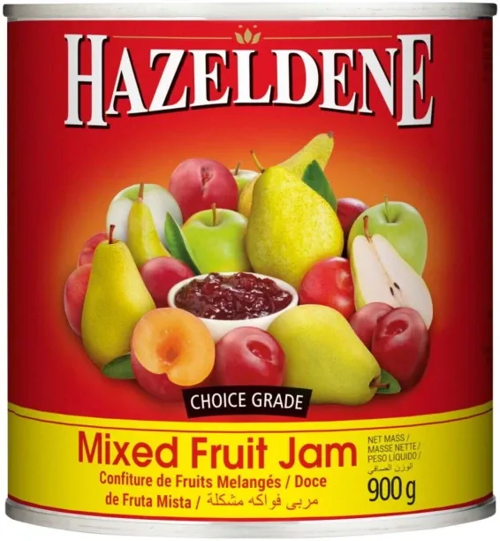 Hazeldene Mixed Fruit Jam 900 g