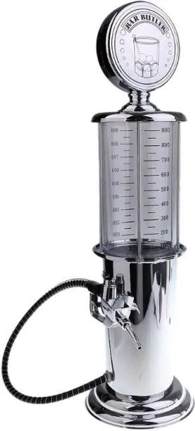 Bar Butler Liquor Container with Pump Decanter