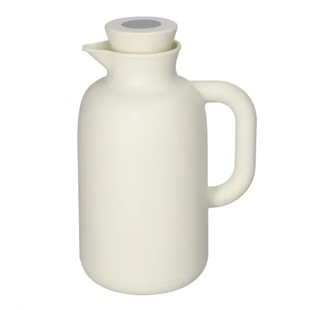 Double Wall 1 l Glass, Plastic, Silicone Table Top Manual Water Dispenser